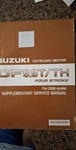 Suzuki Outboard Motor DF9.9T/TH Supplementary Service Manual 99501-94J10-01E. Fixed Price $15.00.