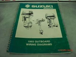 1993 Suzuki Marine Wiring Diagram Manual 99954-53930 4-4-3. Fixed Price $12.95.