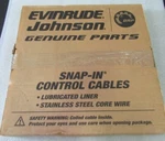 D10 Evinrude Johnson Omc 0176118 Control Cable Oem New Factory Boat Parts. Fixed Price $26.69.