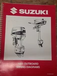 1991 Suzuki Outboard Wiring Diagrams Great Condition 99954-53910. Fixed Price $46.00.
