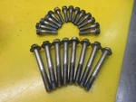 Oem Mercury Outboard 3.0L Carbureted Engine Motor Cylinder Block Bolts Set Assy. Fixed Price $14.99.