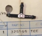 New Omc Oem Evinrude Johnson Tee Connector, Primer Hose, #325569, #772568. Fixed Price $7.99.