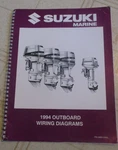 1994 Suzuki Dt 9.9 15 25 30 40 55 65 75 85 90 100 Outboard Wiring Diagram Manual. Fixed Price $34.99.
