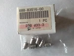 Genuine Yamaha Guage Light Bulbs 688-83516-00-00 QTY6 (C-3). Fixed Price $18.00.