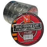 Black Heat Shrink Tape 1" X 180' (60 Yards) .13 Mm - Choose Roll Or 5 Sleeve. Fixed Price $57.99.
