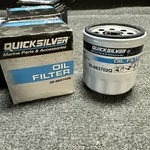 Genuine Mercury 35-8M0116378 Quicksilver Marine Mercruiser Oil Filter V6. Fixed Price $12.00.