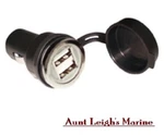 Seachoice Dual 2 Port Usb Power Outlet Phone Tablet Cigarette Lighter Adapter. Fixed Price $24.88.