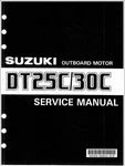 1988-2000 Suzuki DT25C DT30C 2-STROKE Outboard Motor Service Manual Cd. Fixed Price $13.15.