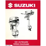 Suzuki Outboard Marine 1991 Wiring Diagram Manual 99954-53910. Fixed Price $14.99.